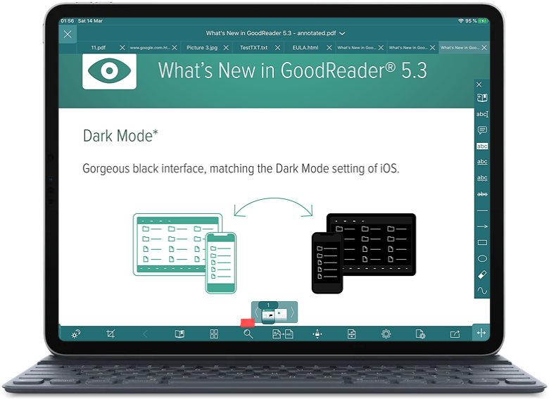 How To Find Text In Pdf With Goodreader Pro For Ipad And Iphone