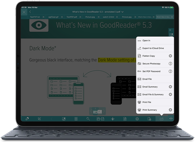 How To Edit Pdf Files With Goodreader Pro Annotate Sign Highlight